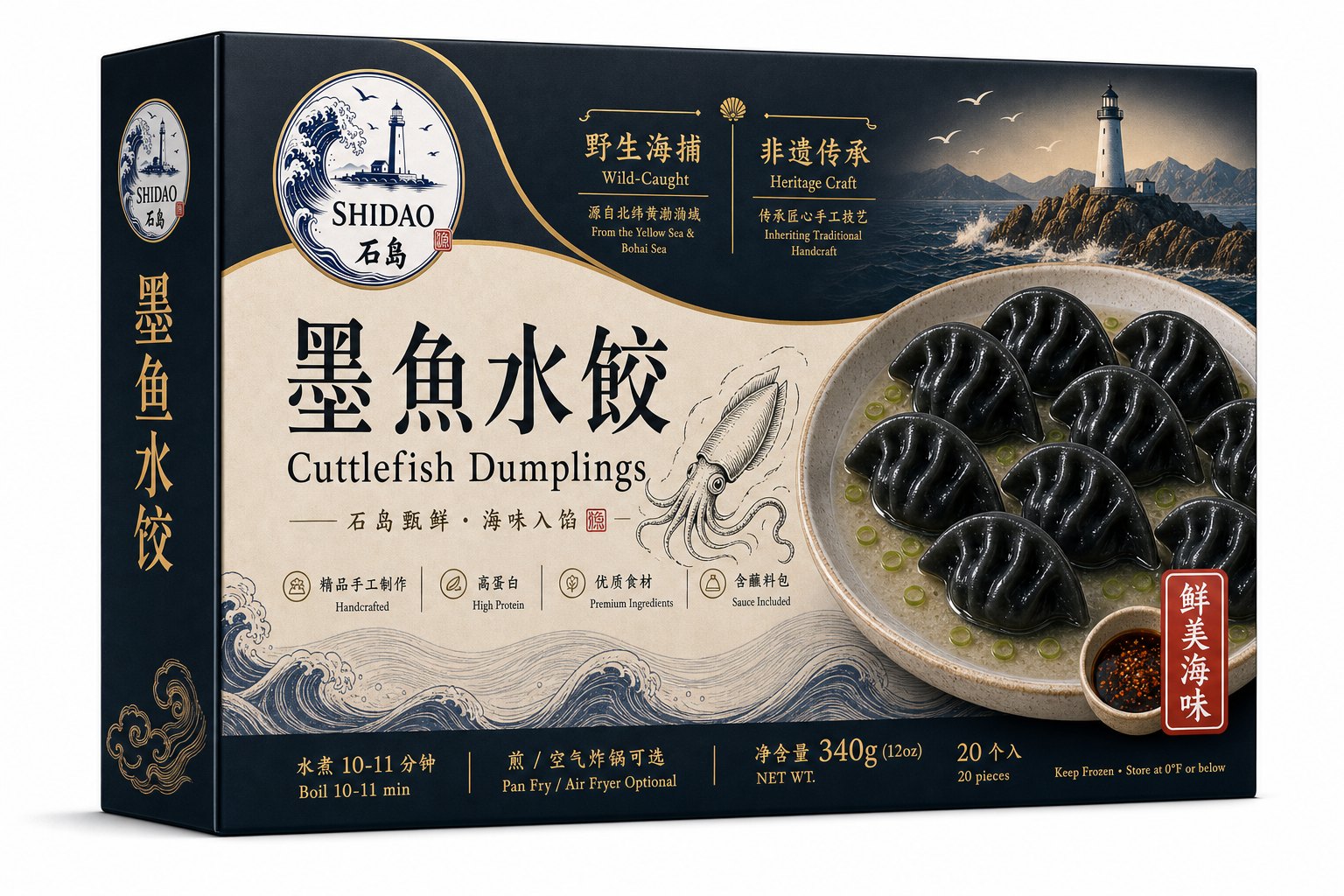 Cuttlefish Dumplings