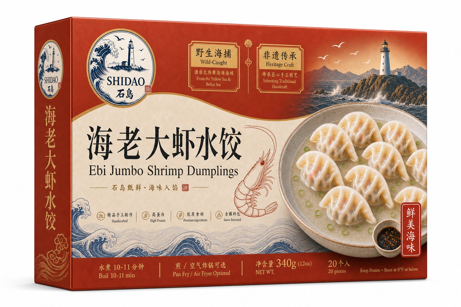 Ebi Jumbo Shrimp Dumplings